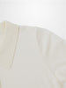 Wool Blend Collared Cardigan-Ivory-3