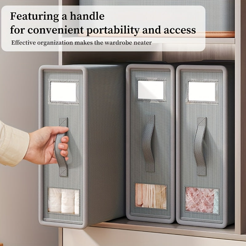 NNETM 4pcs Bedding Set with Foldable Linen Storage Box