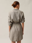 Shirt-type muslin dress-3