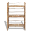 vidaXL 3-tier Bamboo Plant Rack
