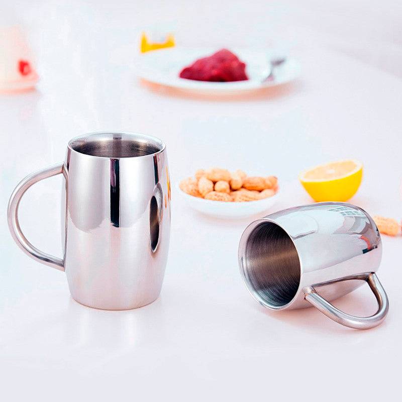 Double-Wall Stainless Steel Insulated Coffee Mug Tumbler-3