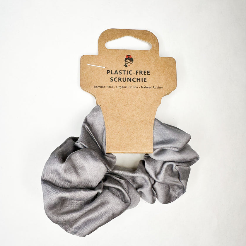 Plastic-Free Biodegradable Bamboo Scrunchies