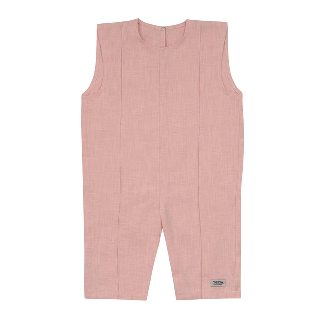 Ramie Baby/Kid Overall - Rosa-0
