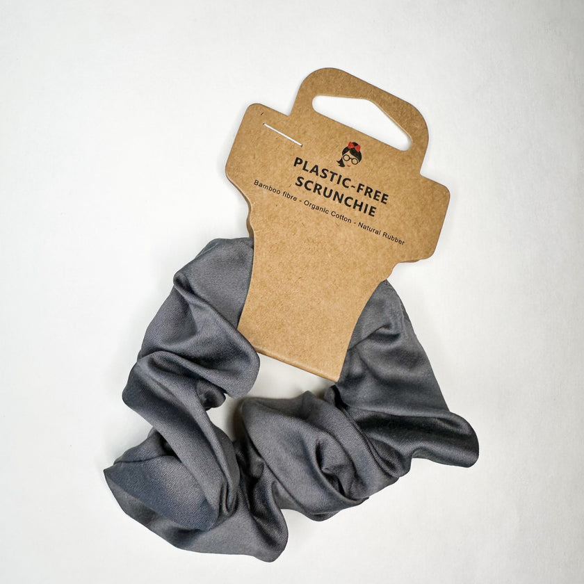 Plastic-Free Biodegradable Bamboo Scrunchies