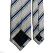 Ivory Striped Silk Jacquard Tie-3