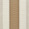 Handmade Cotton Table Runner | Boho Bicolor Woven Runner | Natural Cream & Brown | 12x72 Inches (30x183 cm)