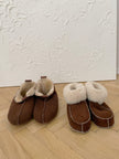 Adult Natural Sheepskin Boots - Brown-4