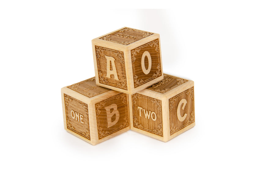 Classic Wooden Alphabet Block