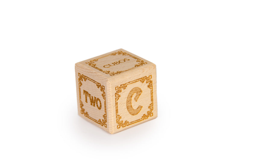Wooden Alphabet Block