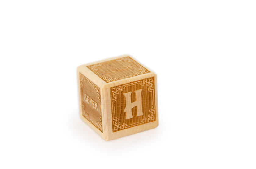 Classic Wooden Alphabet Block