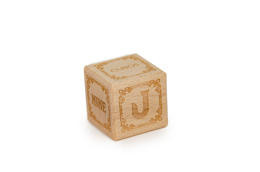 Wooden Alphabet Block