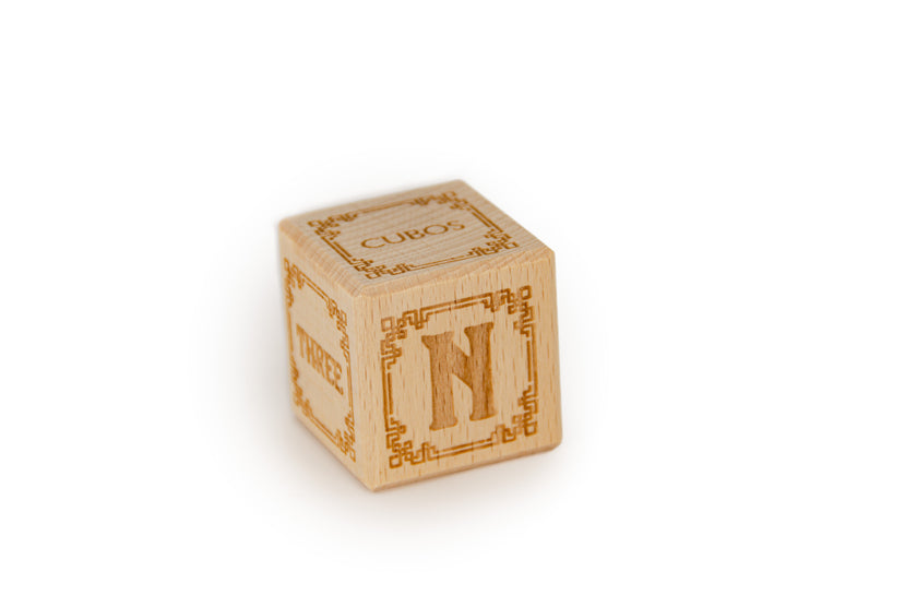 Wooden Alphabet Block