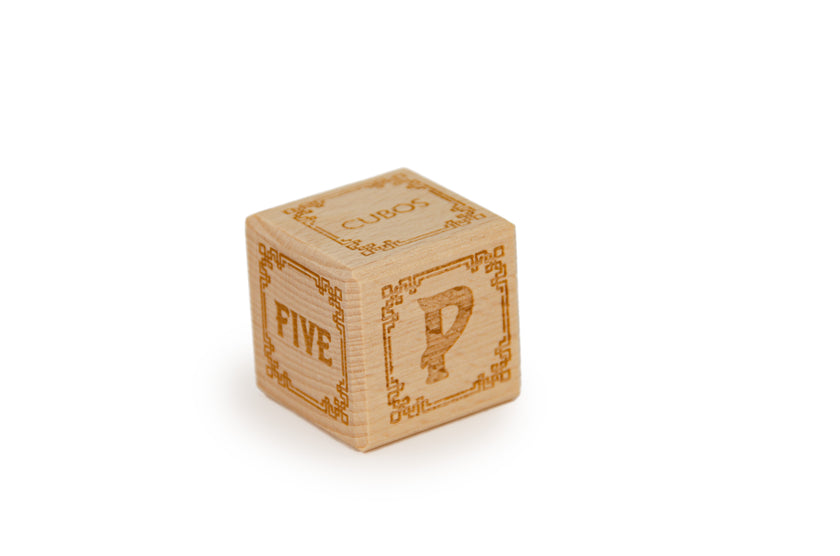 Wooden Alphabet Block
