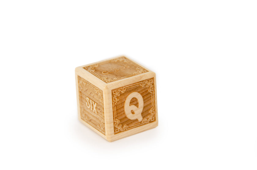 Classic Wooden Alphabet Block