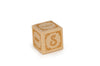 Wooden Alphabet Block