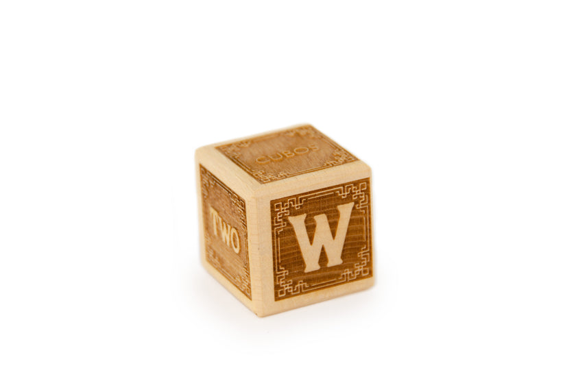 Classic Wooden Alphabet Block