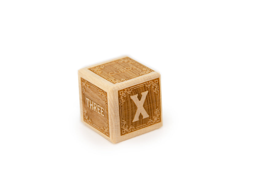 Classic Wooden Alphabet Block