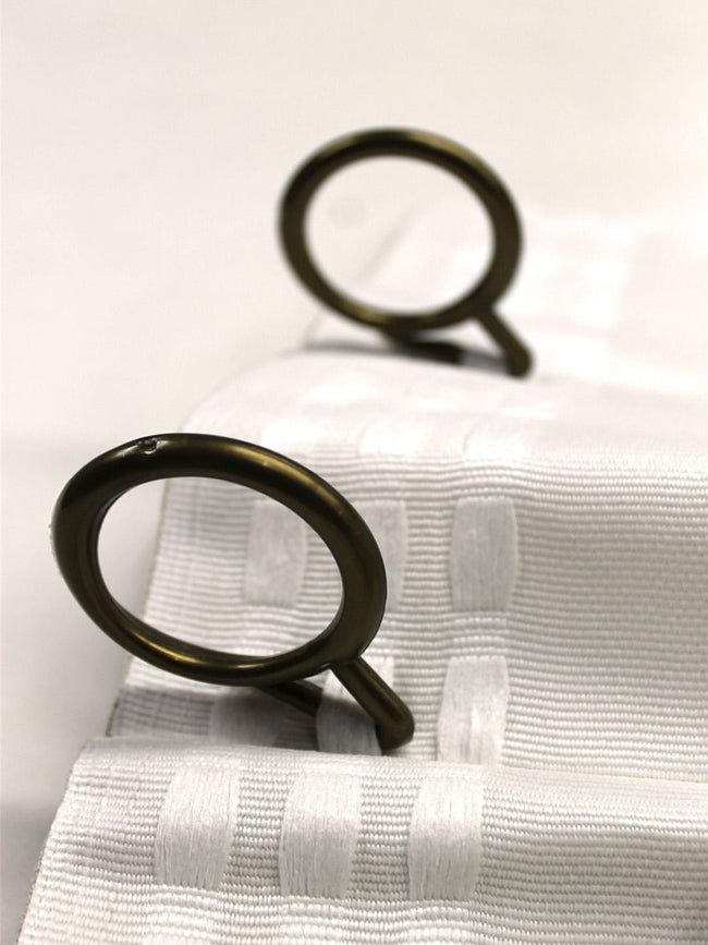 White Linen Sheer Curtains - Triple Pinch Pleat - Standard Sizes & Made to Measure