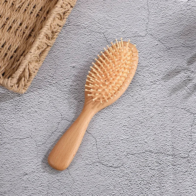 Bamboo Massage Comb-11