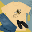 Bee Kind T-Shirt, 100% Cotton Shirt, Kindness Graphic Tee, Eco-Friendly Unisex Top, Sustainable Clothing, Bee Lover Gift, Positive Message Tee