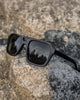 Boss Big Bamboo Sunglasses | Large Black Frame, Polarized UV400 Floating Shades