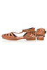 Bounty T-strap Leather Sandals-4