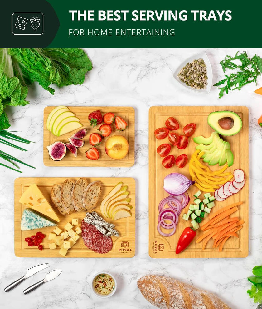 Set of 3 Bamboo Cutting Boards