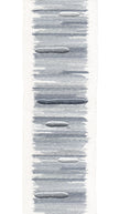 Embroidered Trim with Abstract Stripes | 10cm Cotton Canvas Trimming | Sold By The Metre