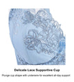 Ashley Embroidery Silk & Organic Cotton Supportive Plunge Bra-3