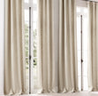 Heavyweight Organic Cotton Curtains with Liner | Windproof & Thermal | Made in UK