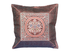Brocade Silk decorative throw pillow case-0