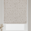 Custom Dinosaur Sketch Linen Roman Blinds for Kids & Nursery – Made-to-Measure | Blackout or Light-Filtering