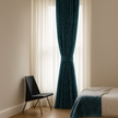 Luxury Velvet Damask Embossed Jacquard Curtains – Custom Made – Light Filtering & Blackout – 7 Elegant Colours