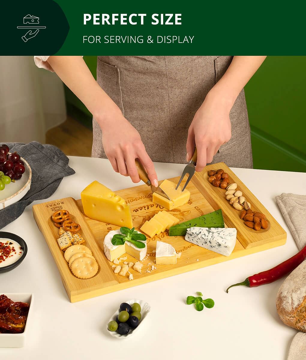 Bamboo Cheese Board 16-10