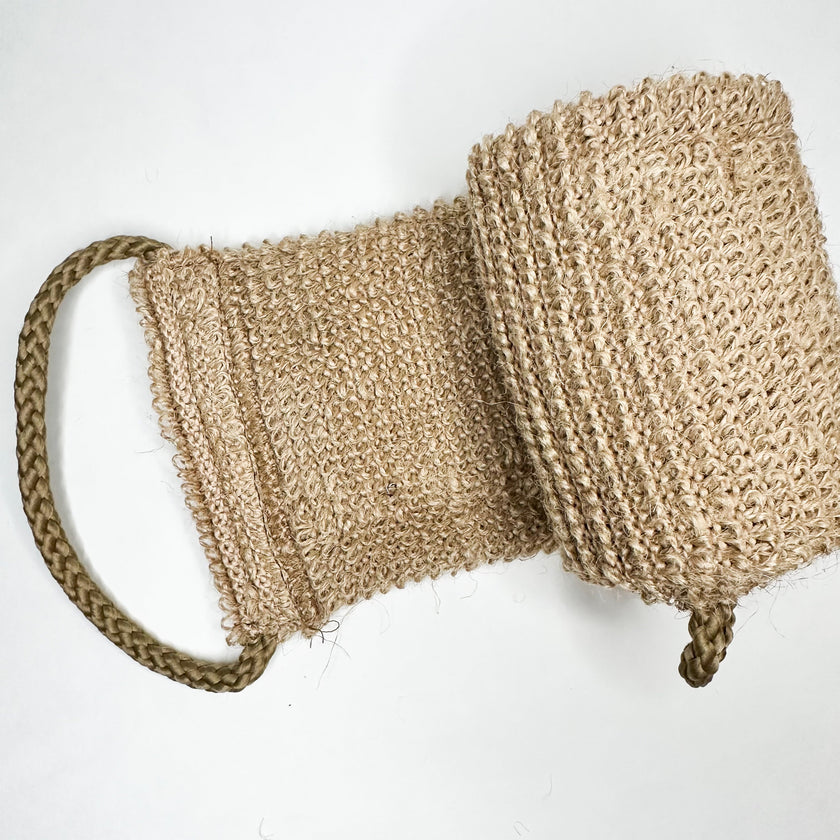 Natural Jute Back Scrubber – Eco-Friendly Exfoliation
