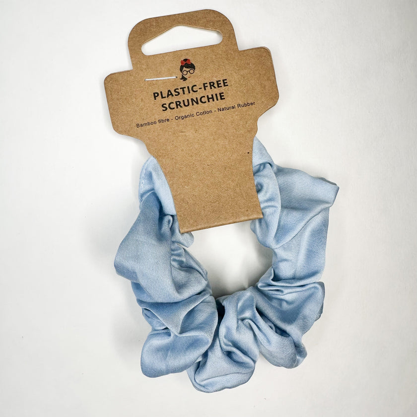 Plastic-Free Biodegradable Bamboo Scrunchies
