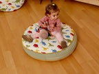 Kids Floor Pillow  Montessori Play Mat Large Toddler Cushion