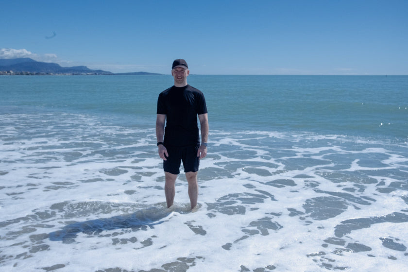 Men's SeaCell Sports Shorts - Black-4