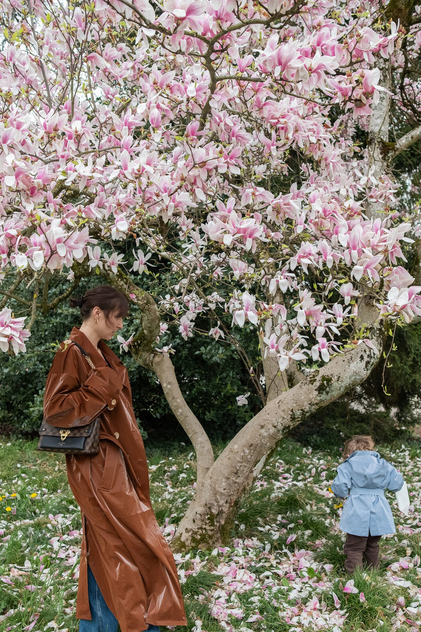 Trench Coat - Chocolate Brown-4