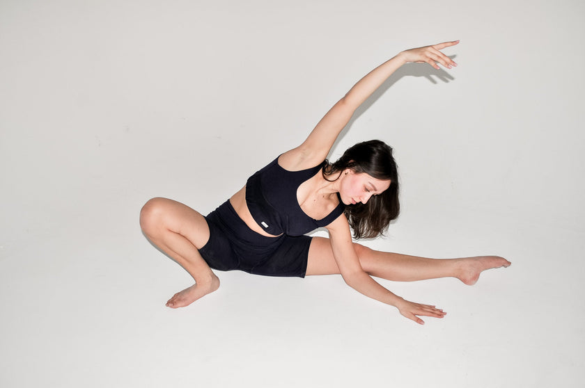 Merino Wool Sports Shorts - Dark Blue-3