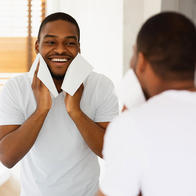 Clean Facial Towels – Six Pack Bundle | Eco-Friendly, Extra-Large, 100% Plant-Based Towels