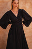 Emerie Long Sleeve Wrap Dress-4