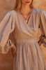Emerie Long Sleeve Wrap Dress-1
