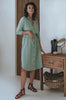 Essence Shirt Linen Dress-5