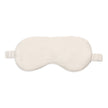 Silk Sleep Eye Mask in Wheat (Eucalyptus Silk)-2