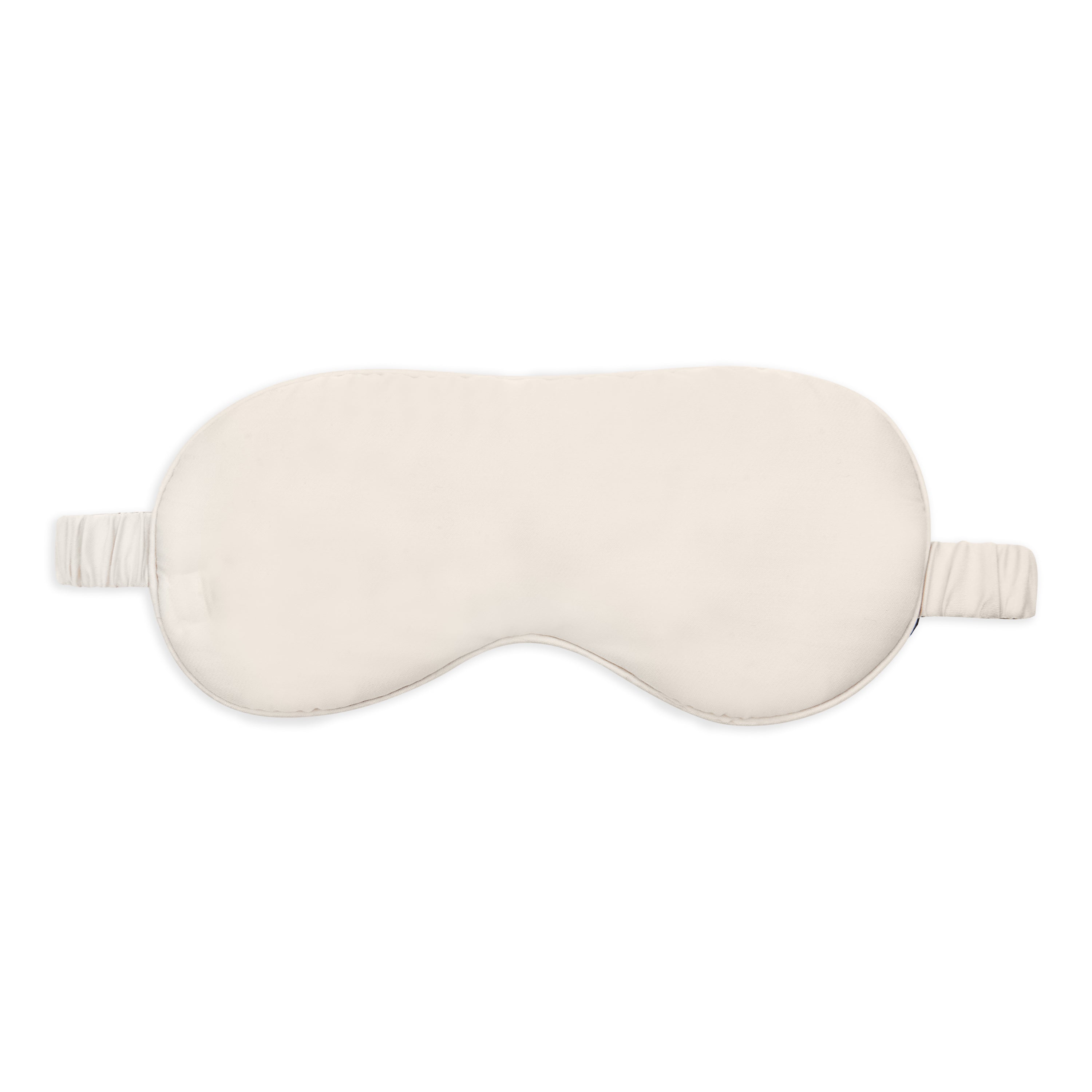Silk Sleep Eye Mask in Wheat (Eucalyptus Silk)-2