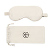 Silk Sleep Eye Mask in Wheat (Eucalyptus Silk)-0