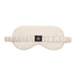 Silk Sleep Eye Mask in Wheat (Eucalyptus Silk)-1