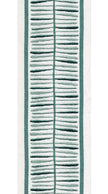 Wide Cotton Canvas Embroidered Trim Tape | 4 Inch (10.16cm) | 5 Colours | By The Metre