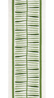 Wide Cotton Canvas Embroidered Trim Tape | 4 Inch (10.16cm) | 5 Colours | By The Metre